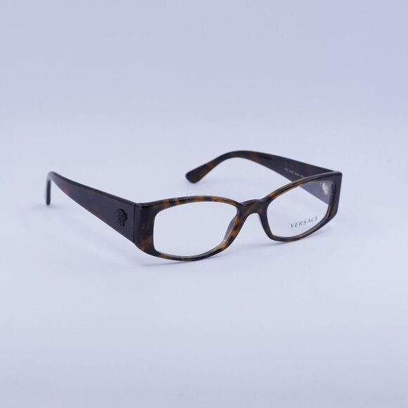 VERSACE Eyeglasses VE3343-5429-52 Size 52/17/rectangular BRAND NEW W CASE Versace Women Brown Eyeglass Frames for sale | eBay main image 3